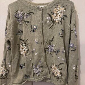 Vintage embroidered Cardigan